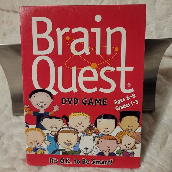 Brain Quest DVD Game Ages 6 - 8 Grades 1 - 3 No Cards 2006 - Picture 1 of 9